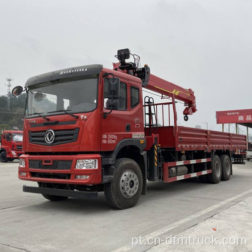 12 toneladas caminhão guindaste de braço de 4 seções